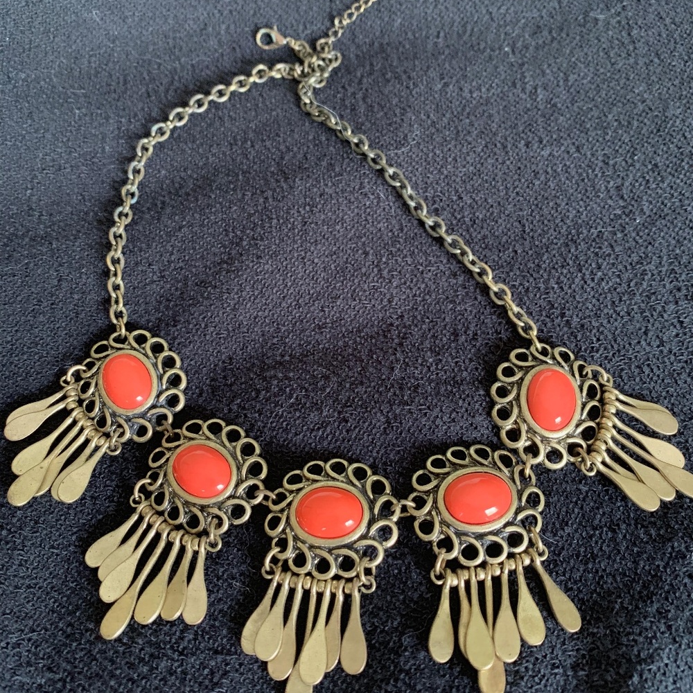 Art Deco Statement Necklace